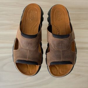 Keen Daytona leather slide comfort sandals 10